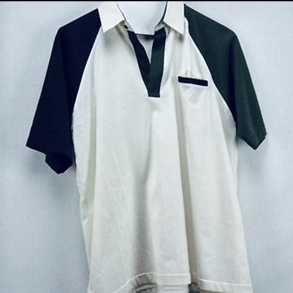 David Taylor Polo Rugby Green/Navy Shirt